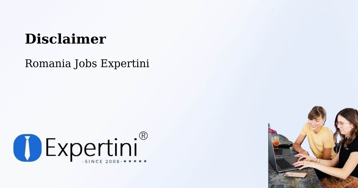Disclaimer – Comuna Buceş - Romania Jobs Expertini
